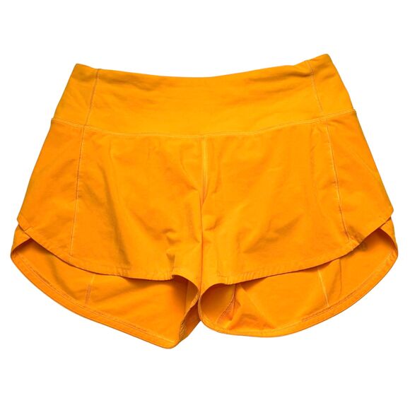 Lululemon Speed Up Mid-Rise Short 4" *Clementine - Picture 2 of 8